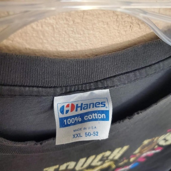 Vtg 90s MC Hammer Cant Touch This Hip Hop Rap Graphic Thin T Shirt - Picture 3 of 7